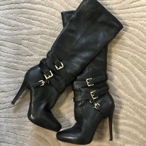 🎉 Sam Edelman Black Roula Boots